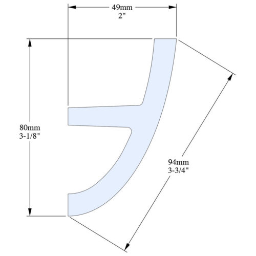 molding dimensions