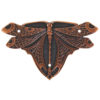Dragonfly Hinge Plates (Antique Copper)