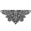 Cicada Hinge Plates (Bright Nickel)