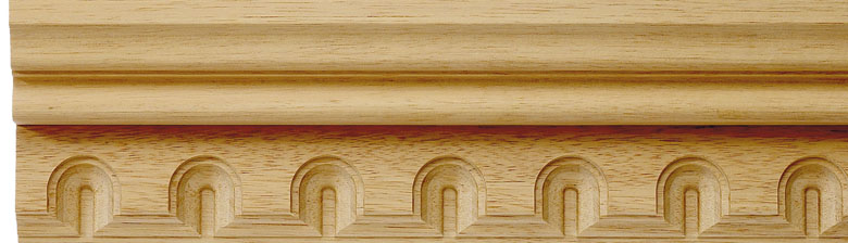 Asheville Carved Wood Crown Molding