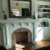 Installation image of Fireplace Mantel and Various Wood Carvings