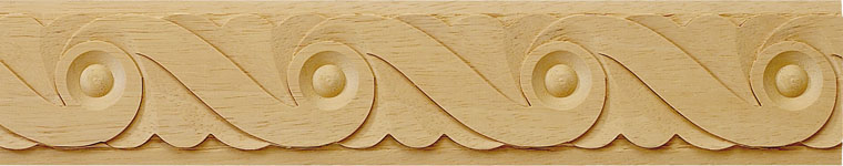 Nantucket Carved Wood Panel Molding