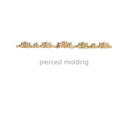 pierced wood molding