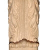 Marietta wood brackets are carved in a deep relief with elegant leaf design