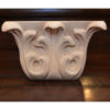 Marietta hand carved wood capitals are carved in a deep relief with rising acanthus leaf. These capitals are carved by skilled craftsman from premium selected hardwoods