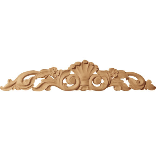 Floral leaf wood carvings are hand crafted from premium selected hardwoods