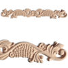 Obispo wood carvings crafted from premium selected hardwood. Wood carvings feature carved in deep relief grapevine motif with flowers and grape clusters