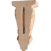 Madera wood corbels have a beautiful carved in a deep relief grape cluster and leaves motif