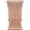 Providence wood capitals are carved in a deep relief with rising acanthus leaf and scroll motif. These capitals are hand-carved by skilled craftsman from premium selected hardwood