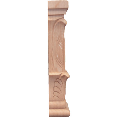 Providence wood capitals are carved in a deep relief with rising acanthus leaf and scroll motif. These capitals are hand-carved by skilled craftsman from premium selected hardwood