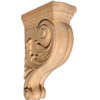 This hardwood bracket provides an additional support for shelves, kitchen counters, bars, fireplace mantel shelves. Jacksonville wood brackets carved in classic design.