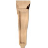 Miami wood corbels masterfully carved with graceful curves