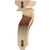 Pompano wood corbels carved with open-side design