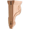 Boston corbels have two metal inserts on the back for easy installation