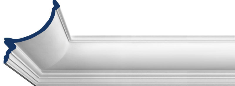 crown molding for indirect lighting available at InvitingHome.com