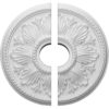 Acanthus Ring Ceiling Medallion with Beading
